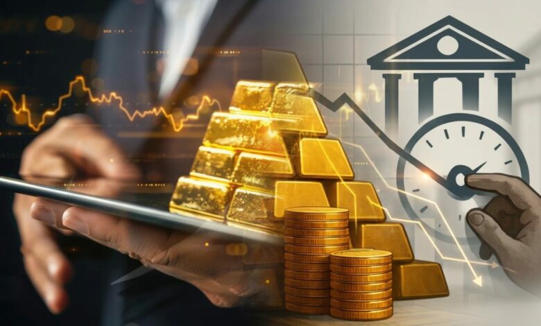 الذهب يحوم قرب 4500 دولار.. وبيانات الوظائف الأمريكية تحدد وجهته