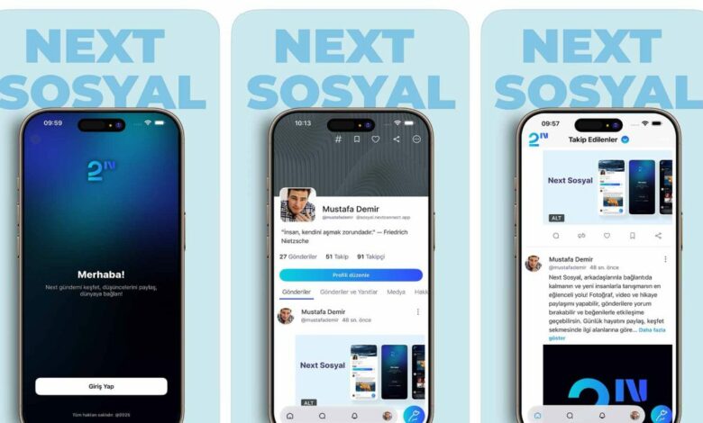 تطبيق NEXT التركي يتفوق على تيليغرام وفيسبوك في متجر آبل خلال أيام من إطلاقه