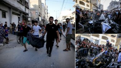 بينهم أب وابنته وطفل.. 5 قتلى بقصف إسرائيلي استهدف مدرسة وتجمعات سكانية في غزة