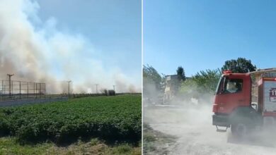 عاجل | مساعي إخماد حريق في شريط حدودي ملغوم بين تركيا وسوريا دون اقتراب مباشر