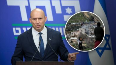 بينيت يصف إحراق منزل فلسطيني بالضفة بأنه "إرهاب يهودي"