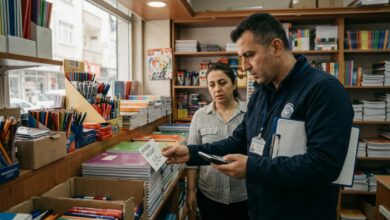 عاجل | قبل انطلاق العام الدراسي.. حملة مكثفة على محلات القرطاسية في إزمير لضبط الأسعار