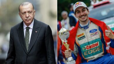 أردوغان يهنئ علي تركان بعد تتويجه بطلًا للعالم في راليات الشباب 2026