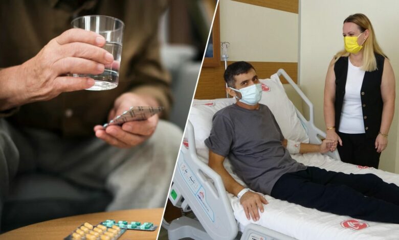 مسكنات الصداع أدخلت رجلًا في تشاناكالي الفشل الكلوي.. وزوجته تبرعت له بكلية