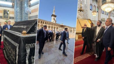 هاكان فيدان في دمشق.. من الجامع الأموي إلى مقبرة الطيارين الأتراك
