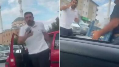 اعتراض طريق بسبب بوق سيارة ينتهي بحبس شخص بعد تهديد سائق وركاب في أنقرة
