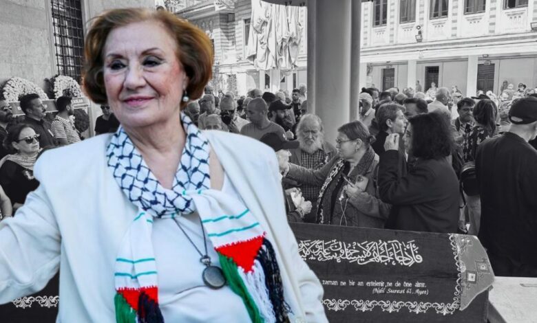تشييع غولسن تونجر في إسطنبول.. زوجها: سنُبقيها حاضرة بأعمالها