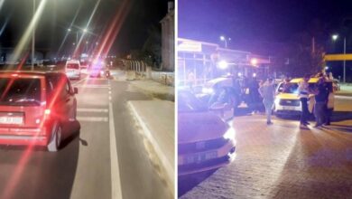 رفض التوقف لنحو نصف ساعة.. جرار يصطدم بمركبة الشرطة في تكيرداغ