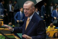أردوغان يندد بما يجري في غزة من منبر الأمم المتحدة.. وممثل إسرائيل يغادر القاعة