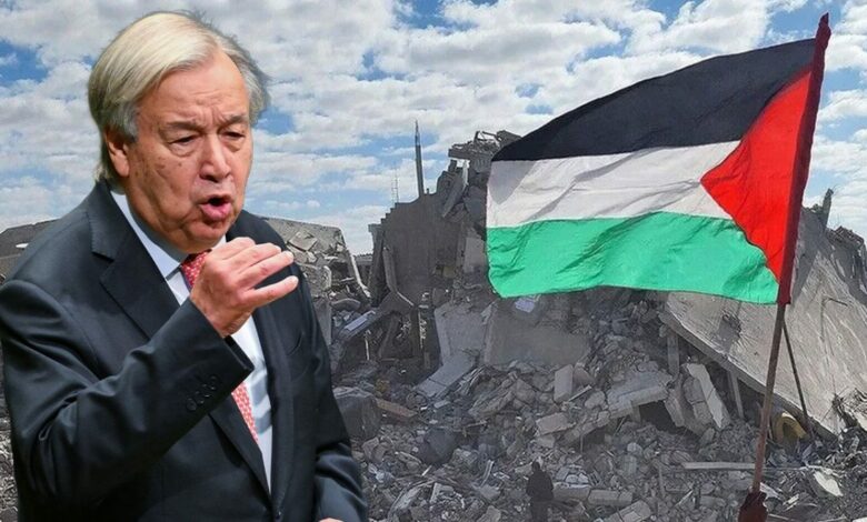 غوتيريش يحذر: مخطط «E1» يهدد فرصة قيام دولة فلسطينية والوقت ينفد أمام حل الدولتين