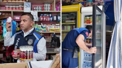 تفتيش قرب مدارس هاتاي يكشف منتجات منتهية.. وصاحب متجر يبرر جبناً تجاوز صلاحيته 21 يوماً