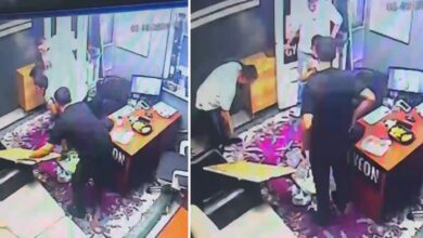 لقمة عالقة كادت تخنق طفلًا في هوبا.. صاحب مطعم ينقذه بعد محاولات عدة