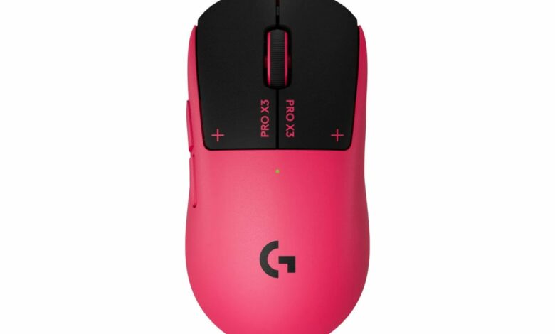 فأرة الألعاب لوجيتك G Pro X3 تعمل حتى 135 ساعة بشحنة واحدة.. لكن الترقية أقرب إلى «إصدار 1.5»