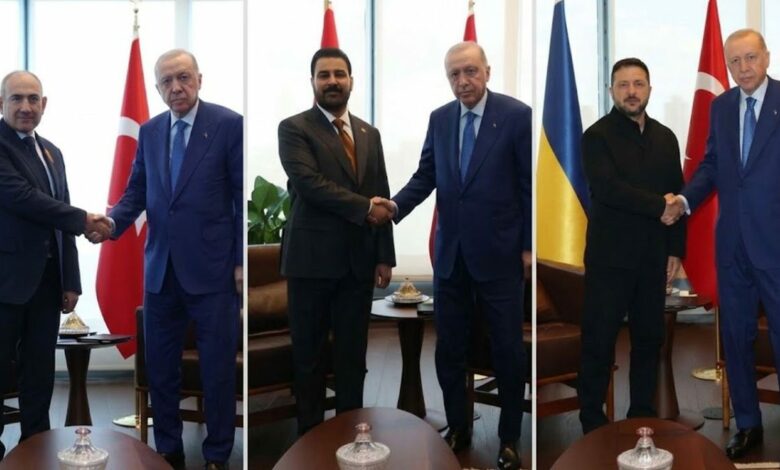 أردوغان يدعو باشينيان إلى قمة COP31 ويبحث معه مسار تطبيع العلاقات