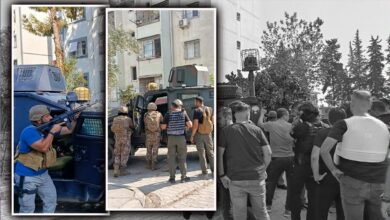 مطلوب في أضنة التركية يطلق النار ويسحب دبوس قنبلة يدوية ثم يُوقَف بعد ساعة