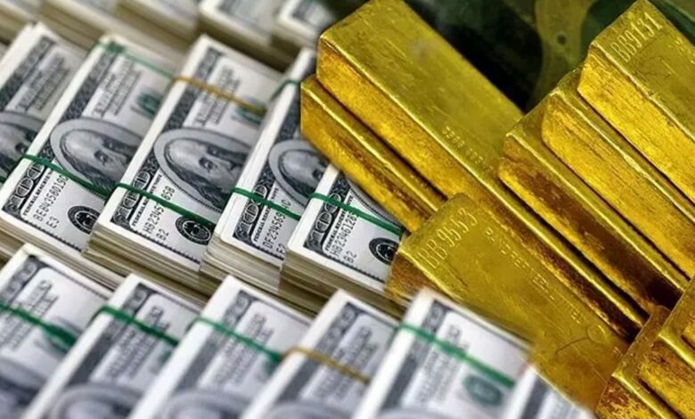 احتياطيات المركزي التركي تهبط 4.3 مليار دولار.. والذهب يرتفع