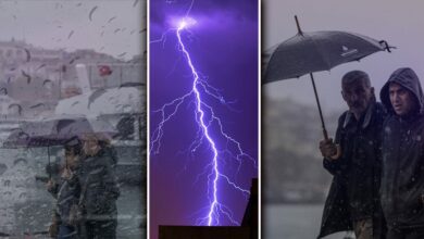 الأرصاد التركية تتوقع أمطارًا رعدية في 26 ولاية.. وإسطنبول دون 20 درجة