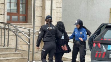 حطمت زجاج موقف حافلات في إسطنبول بحجر.. والشرطة تكشف سجلها