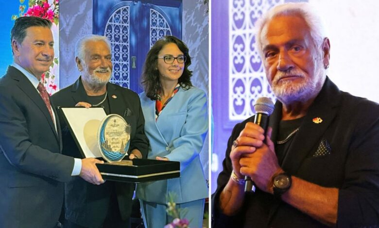 بودروم تمنح فيدون كاليونجو لقب سفير سياحي فخري.. «ليس جائزة بل إرث لأبنائي»