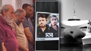 «لم أستطع إحضار حتى إصبع».. صلاة الغائب على شقيقين مفقودين في غرق سفينة قرب قبرص بهاتاي