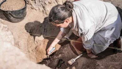 مقبرة رومانية عمرها 1700 عام في واحة الداخلة بلا جثامين.. وداخلها مرثية من ابن لأبيه