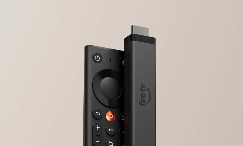 أمازون تطلق Fire TV Stick 4K بلا محول طاقة وتعيد تصميم جهاز التحكم