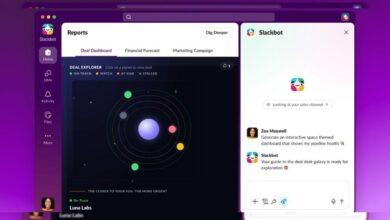 داخل المحادثة نفسها.. Slackbot يبني لك التقارير ولوحات المعلومات بمجرد وصفها
