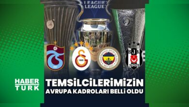 بشكتاش وفنربخشة وغلطة سراي يعلنون قوائمهم الأوروبية لدى UEFA