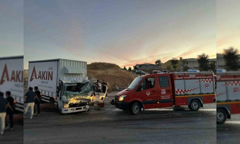 عاجل | مصرع سائق شاحنة بعد اصطدام سيارة إطفاء تركية متجهة إلى حريق بمركبته في أوشاك