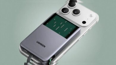 باور بانك Ugreen MagFlow Pro.. نافذة مكشوفة على سائل تبريد حقيقي