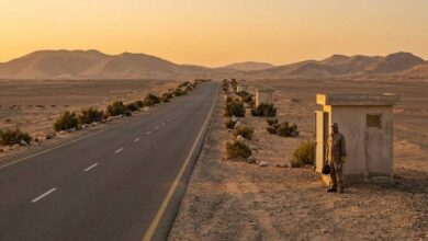 طريق تاريم يعبر صحراء تاكلامكان.. ما الذي يمنع الرمال من تغطيته؟