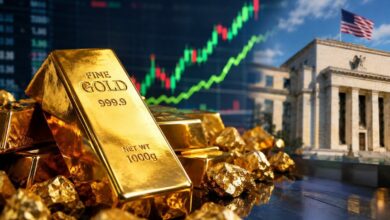 بيانات التضخم الأميركية تخفّض رهانات رفع الفائدة.. لكن النفط والسندات يكبحان الذهب