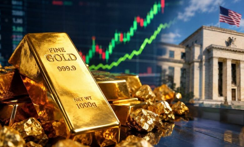 بيانات التضخم الأميركية تخفّض رهانات رفع الفائدة.. لكن النفط والسندات يكبحان الذهب