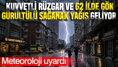 أمطار رعدية ورياح تصل إلى 70 كم/س تتوسع في تركيا.. وهذه المناطق تحت التحذير