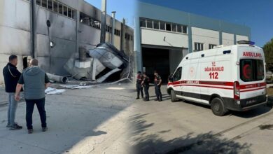 انفجار غلاية ضخمة في مصنع لمساحيق المعادن بإزمير التركية يصيب 7 عمال.. والسبب مجهول