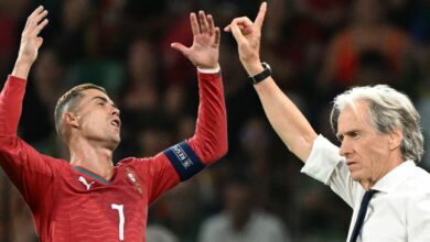 مغادرة رونالدو معسكر البرتغال تنقل القميص رقم 7 إلى رافائيل لياو.. والسبب في لائحة البطولة