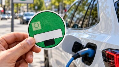 لوحة E تعفي بعض السيارات الكهربائية في ألمانيا من الملصق الأخضر.. لكن ليس كلها