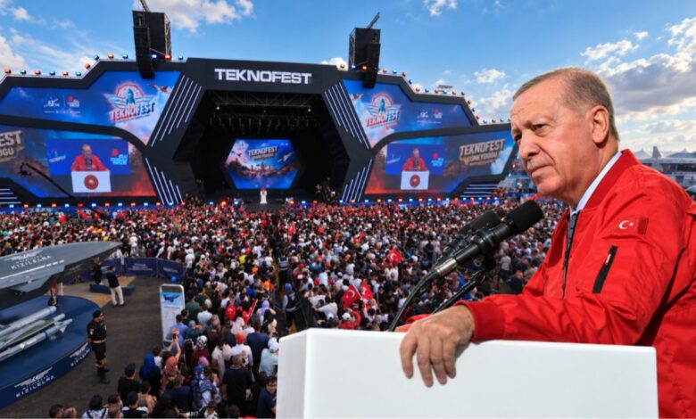 أردوغان لشباب «تكنوفست»: «أنتم ستوقفون مجرمي الحرب».. من فلسطين إلى ليبيا