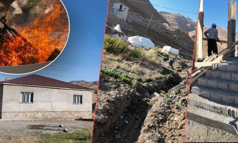 سكان قرى شرناق يعودون بعد 30 عامًا.. وشبكات المياه والكهرباء تمهّد لإعادة البناء