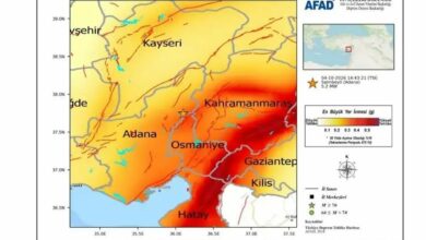 زلزال بقوة 5.2 يهز صائم بيلي التركية.. تحديد الفالق ينتظر فحوصًا ميدانية