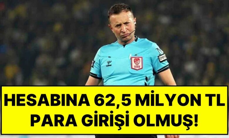 حكم بالدوري التركي الممتاز قيد الاحتجاز.. تقرير يكشف حركة 135 مليون ليرة في حساباته