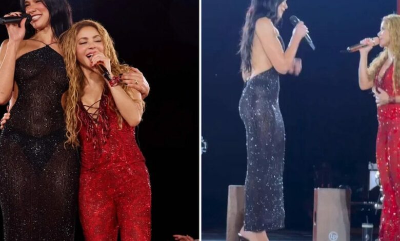 دوا ليبا تغني بالإسبانية مع شاكيرا في مدريد.. «كأننا شخص واحد»