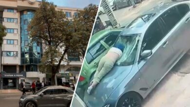 سقوط امرأة من الطابق السادس على سيارة متوقفة في العاصمة التركية أنقرة.. وإصابتها بجروح خطيرة