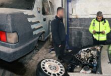 سائق يفكك سيارته خلال 15 دقيقة بعد التفحيط.. وحرارة ماء المبرد تفضحه في نيفشهير التركية