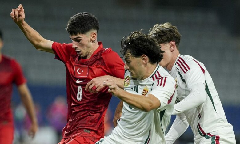 تركيا تحت 21 عامًا تتأهل إلى ملحق يورو 2027 بعد تعادلها مع المجر