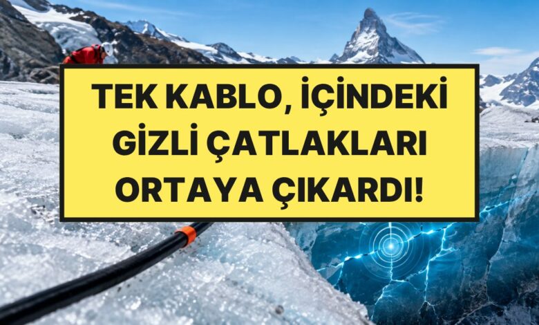 نهر غورِنر الجليدي يخفي تشققات أكثر مما توقع العلماء.. وكابل واحد يرصد 1355 زلزالًا داخله