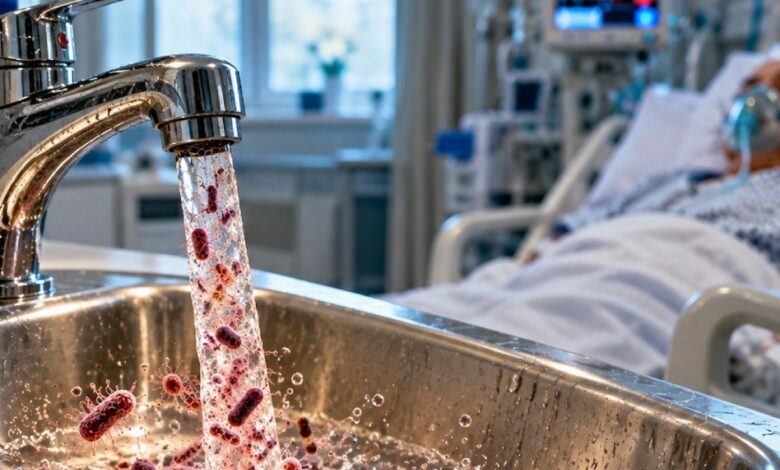 بكتيريا في مياه مستشفى بريطاني تصيب 40 مريضًا.. ومرشحات الصنابير تخفض الحالات