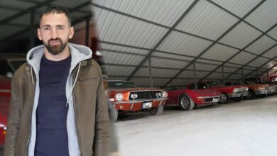 مجموعة من 11 سيارة كلاسيكية في أرضروم تقترب قيمتها من 60 مليون ليرة.. و«موستانغ» لا توجد في تركيا إلا بنسختين