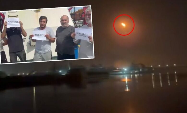 12 بحارًا عالقون في روستوف يوثقون هجومًا بالمسيّرات ويطلبون الإنقاذ بعد 7 أشهر بلا رواتب