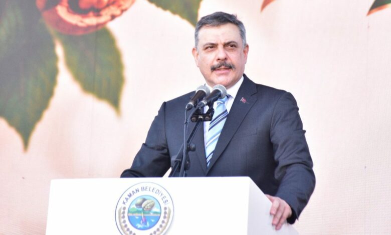 وزير الداخلية التركي من مهرجان كمان للجوز: الطمأنينة تبدأ بأمان المزارع والمتاجر والبيوت